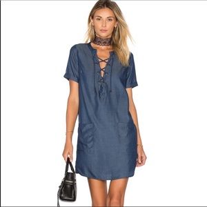 Lovers + Friends Chambray dress. Size small.